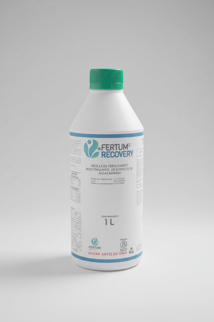 Fertilizante Fertum Recovery Con Algas 1 Litro Concentrado