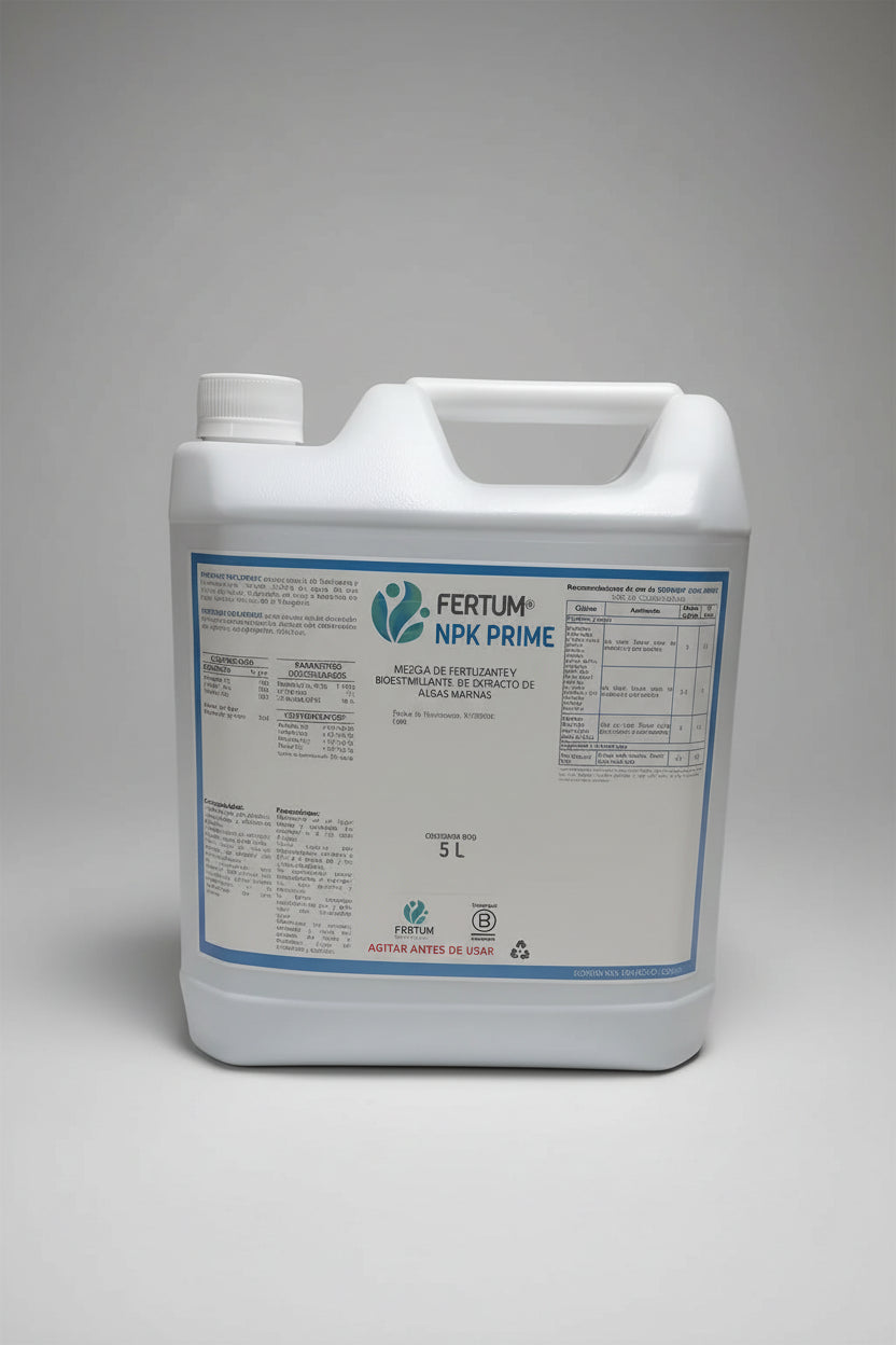 Fertilizante Fertum NPK Prime Con Algas 5 Litros Concentrado — Con Envío Incluido 🚚