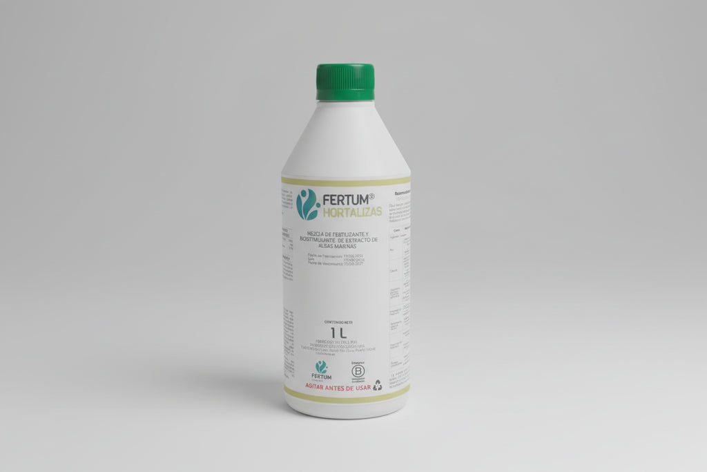 Fertilizante Fertum Hortalizas Con Algas 1 Litro