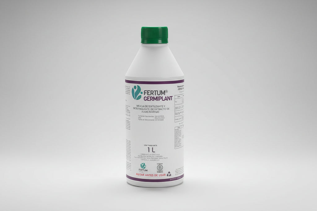 Fertilizante Fertum Germiplant Con Algas 1 Litro Concentrado