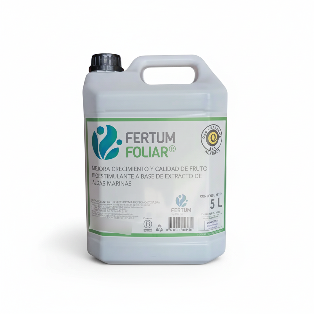 Foto profesional FERTUM FOLIAR fondo blanco