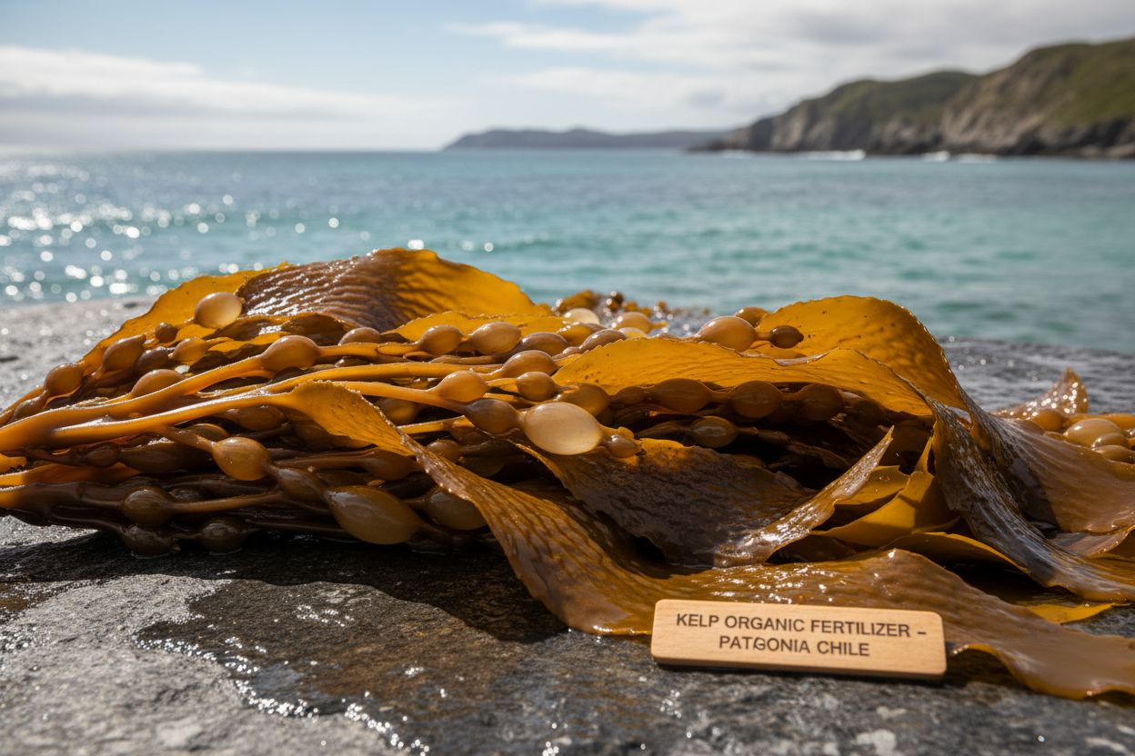 Macroalgas Macrocystis pyrifera - Ingrediente principal FERTUM