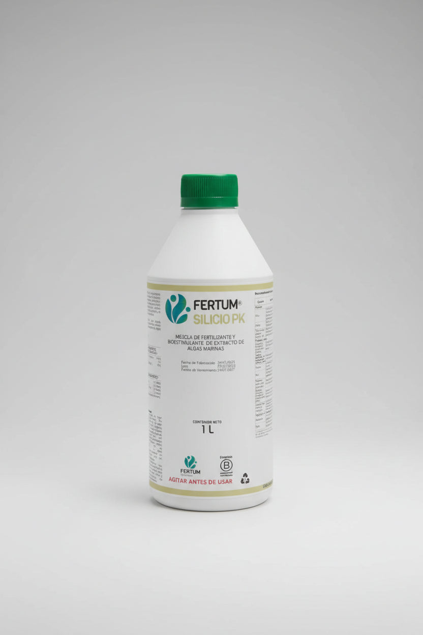 Fertilizante Fertum Silicio PK Con Algas 1 Litro